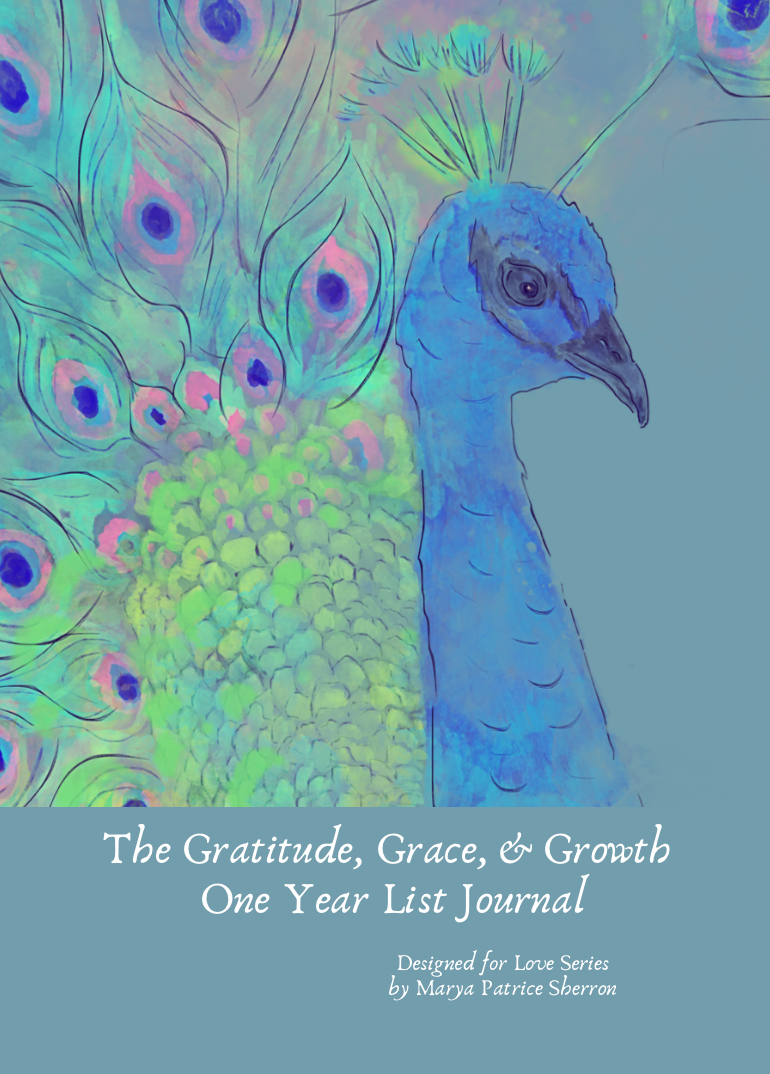 Cover of The Gratitude, Grace, & Growth One Year List Journal