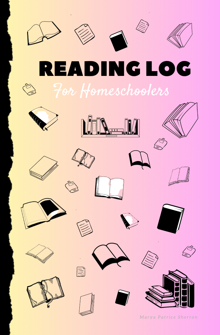 Cover of Reading Log for Homeschoolers
